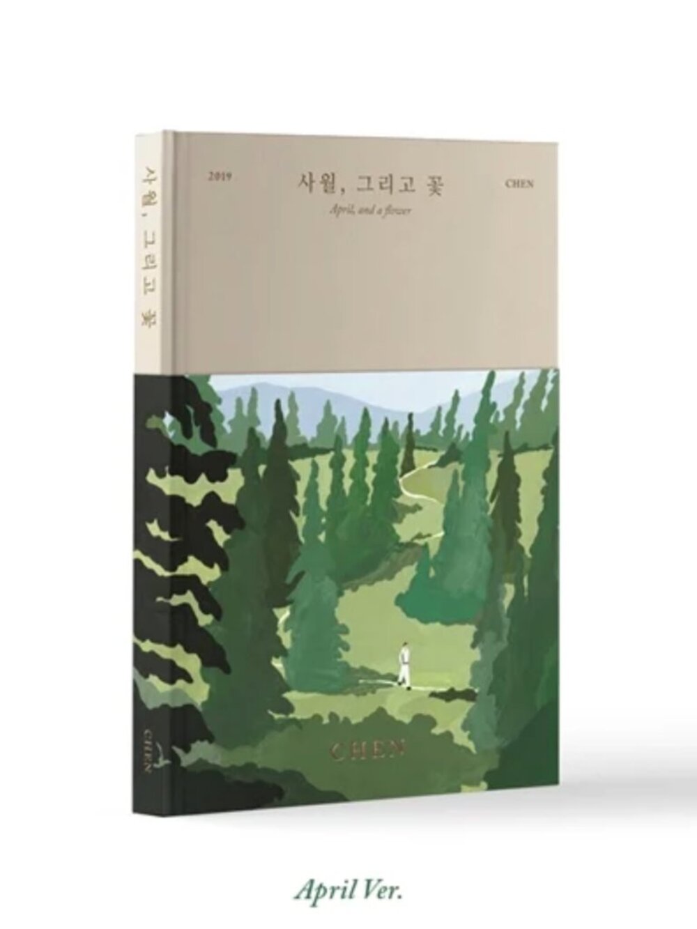 EXO CHEN - April and a Flower: April Version 1st Mini Album - K POP Sealed